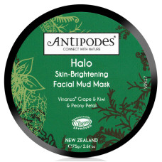 Antipodes Halo Skin-Brightening Facial Mud Mask 75ml Antipodes Halo Skin-Brightening Facial Mud Mask 75ml