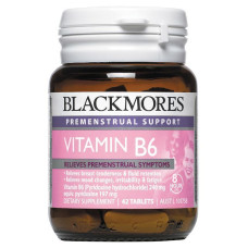 Blackmores Vitamin B6 240mg 42 Tablets Blackmores Vitamin B6 240mg 42 Tablets