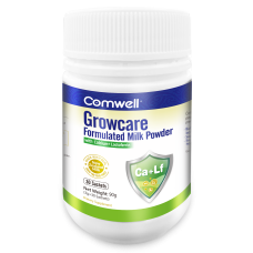 Comwell Growcare Formulated Milk Powder with Calcium + Lactoferrin 30 Sachet Comwell Growcare Formulated Milk Powder with Calcium + Lactoferrin 30 Sachet