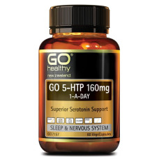 GO Healthy GO 5-HTP 160mg 1-A-Day 60 Capsules