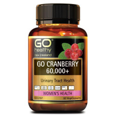 GO Healthy GO Cranberry 60000+ 60 Capsules