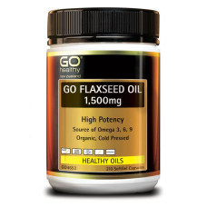 GO Healthy GO Flaxseed Oil 1500mg 210 Capsules GO Healthy GO Flaxseed Oil 1500mg 210 Capsules
