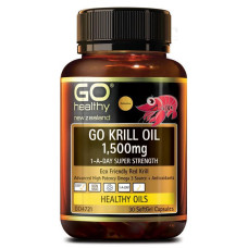 GO Healthy GO Krill Oil 1500mg 30 Capsules