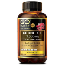 GO Healthy GO Krill Oil 1500mg 60 Capsules