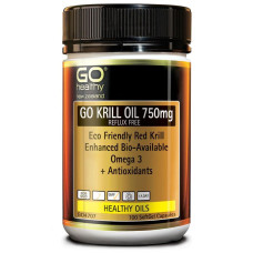GO Healthy GO Krill Oil 750mg 100 Capsules