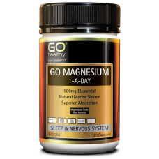 GO Healthy GO Magnesium 1-a-Day 500mg 120 Capsules