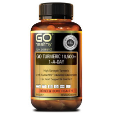 GO Healthy GO Turmeric 18500mg+ 1-A-Day 60 Capsules