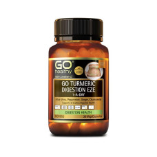 GO Healthy GO Turmeric Digestion Eze 1-A-Day 30 Capsules