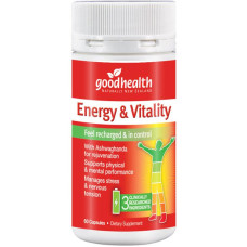 Good Health Energy & Vitality 60 Capsules