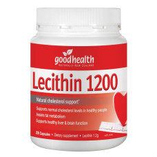 Good Health Lecithin 200 Capsules Good Health Lecithin 200 Capsules