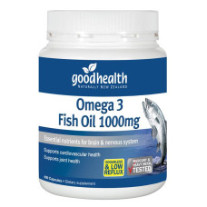 Good Health Omega 3 Fish Oil 1000mg 400 Capsules Good Health Omega 3 Fish Oil 1000mg 400 Capsules