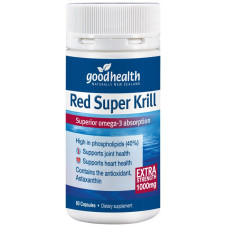 Good Health Red Super Krill 1000mg 60 Capsules