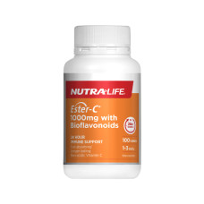 Nutra-Life Ester C 1000mg+ Bioflavonoids 100 Tablets