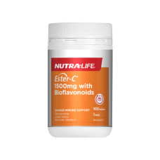 Nutra-Life Ester C 1500mg+ Bioflavonoids 100 Tablets