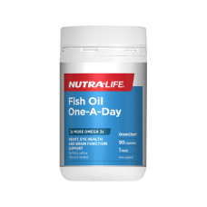 Nutra-Life Fish Oil One-A Day Concentrated Odourless 90 Capsules