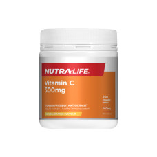 Nutra-Life Vitamin C 500mg 200 Tables Nutra-Life Vitamin C 500mg 200 Tables