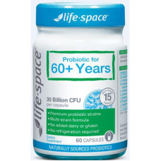 Life Space Probiotic for 60+ Years 60 Capsules