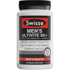 Swisse Men's Ultivite 50+ Multivitamin 90 Tablets Swisse Men's Ultivite 50+ Multivitamin 90 Tablets