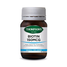 Thompson's Biotin 150mcg 100 Tablets Thompson's Biotin 150mcg 100 Tablets