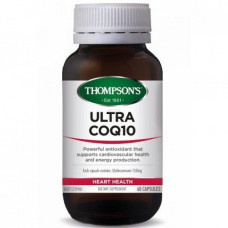 Thompson's Ultra CoQ10 150mg 60 Capsules Thompson's Ultra CoQ10 150mg 60 Capsules