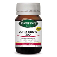 Thompson's Ultra CoQ10 300mg 30 Capsules Thompson's Ultra CoQ10 300mg 30 Capsules