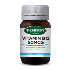 Thompson's Vitamin B12 50mcg 100 Tablets
