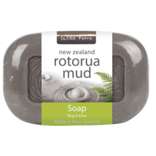 Wild Ferns Rotorua Mud Soap 95g Wild Ferns Rotorua Mud Soap 95g