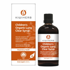 Kiwiherb Children's Organic Lung Clear Syrup 100ml Kiwiherb Children's Organic Lung Clear Syrup 100ml